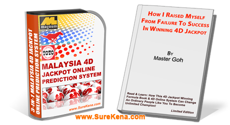 Magnum 4D Jackpot Software & Formula Book