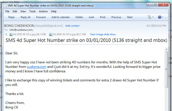 winning testimonial - wilson lim - damacai