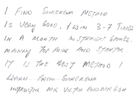 Magnum 4D Winning Case - Miss Amar