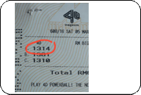 Winning Ticket Magnum Consolation Prize - 5 March 2016