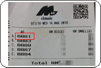 Winning Ticket Magnum 4D First Second Prizes Mbox - 14 March 2017