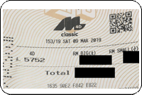 Winning Ticket Magnum 4D Special Prize - 9 march 2019