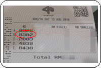 Winning Ticket Magnum Third Prize - 13 August 2016