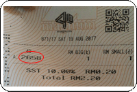 Winning Ticket Magnum Third Prize - 19 August 2017